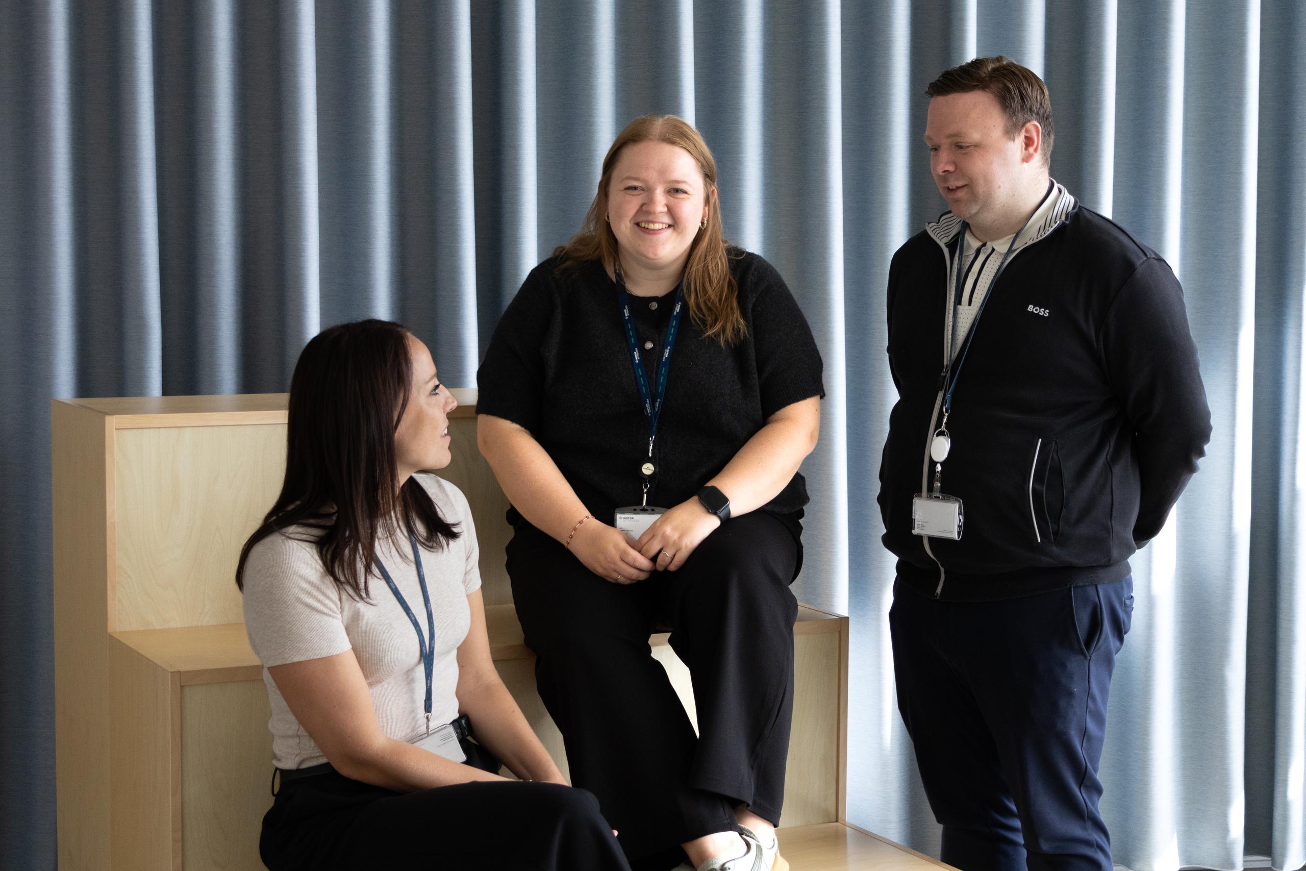 Katrine - kontorelev i Motorstyrelsen